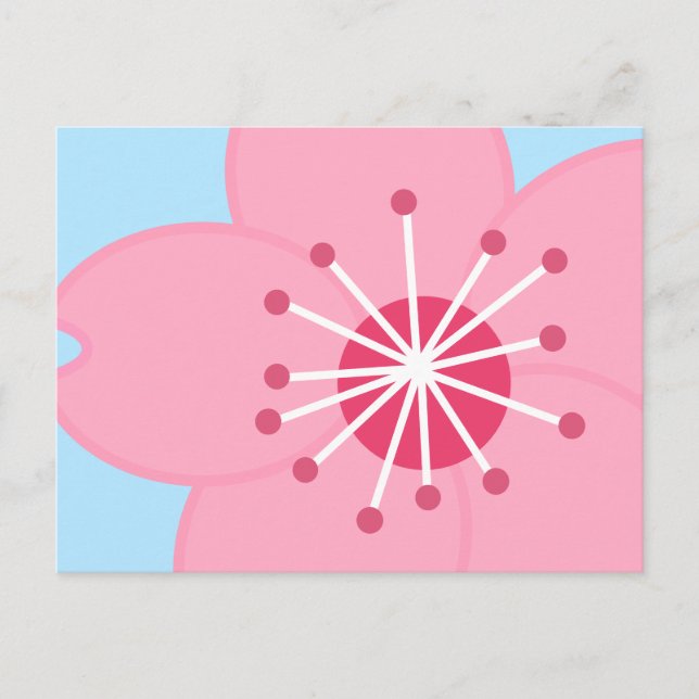 Blossom Postkarte (Vorderseite)