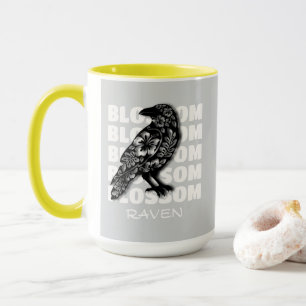 Blossom Raven – Blütenrabe Tasse