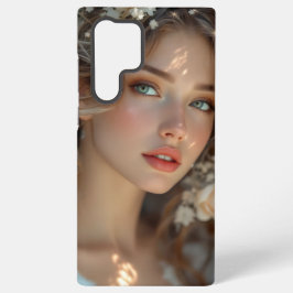 Blossom Seraph - Engel der Frühlingsgraue Samsung Galaxy Hülle