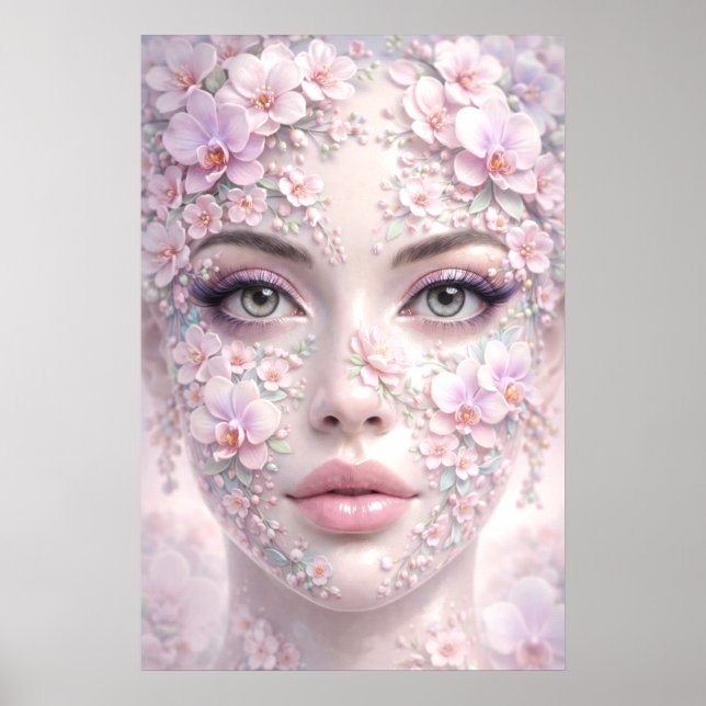 Blossom Serenity Muse Poster (Vorne)