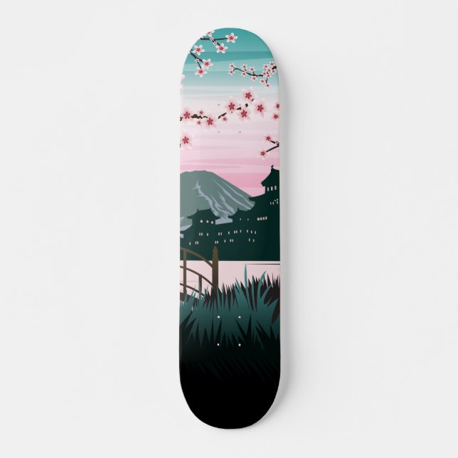 Blossom Skateboard (Vorne)