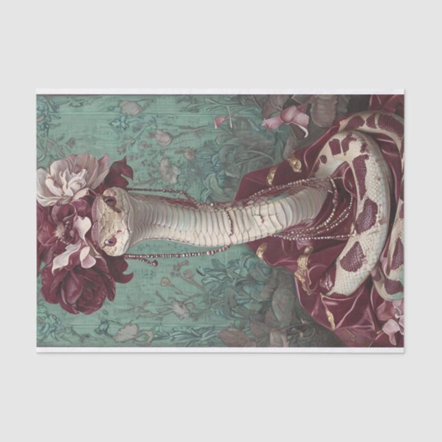Blossom Snake Seidenpapier (Vorderseite)