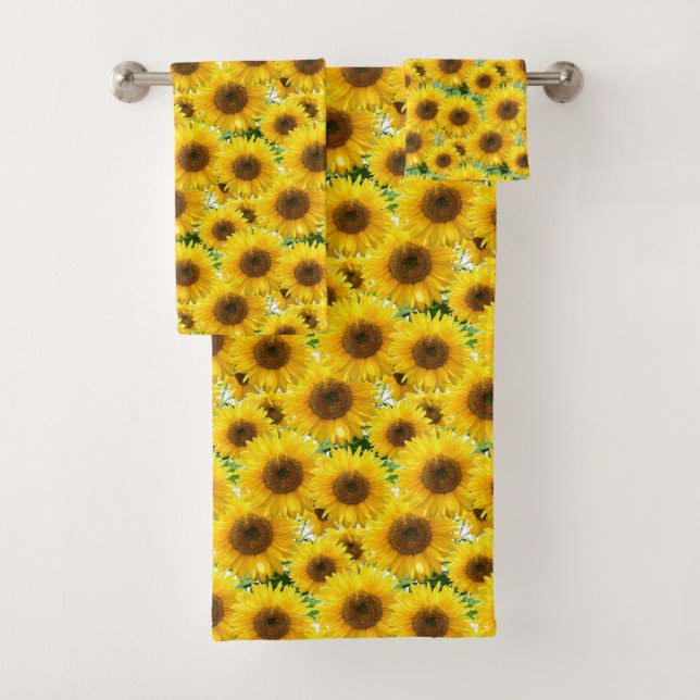 Blossom Sonnenblumen Badhandtuch Set (Insitu)