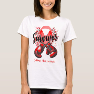 Blossom Substanzmissbrauch Kriegerüberlebende T-Shirt