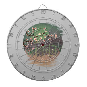 Blossom Sundown Dartscheibe