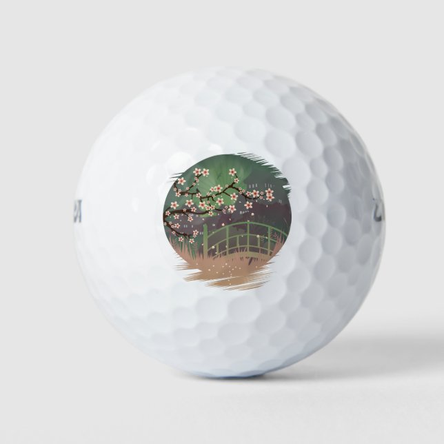 Blossom Sundown Golfball (Vorderseite)