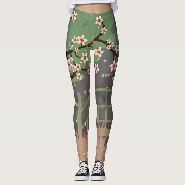 Blossom Sundown Leggings (Vorderseite)