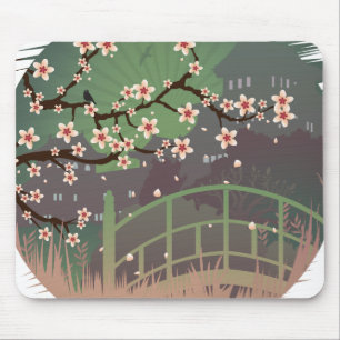 Blossom Sundown Mousepad