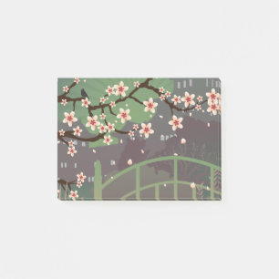 Blossom Sundown Post-it Klebezettel