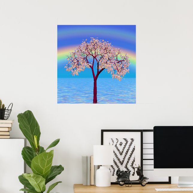 Blossom Tree Poster (Heimbüro)