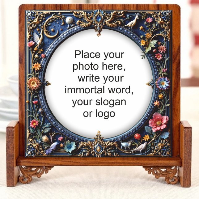 Blossom und Bird-Keramik Fliese (Von Creator hochgeladen)