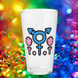 Blossom und Pride-Pint-Glas Glas