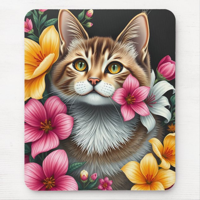Blossom und Purr Mousepad (Vorne)