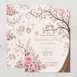 Blossom Valentinsfeier Einladung