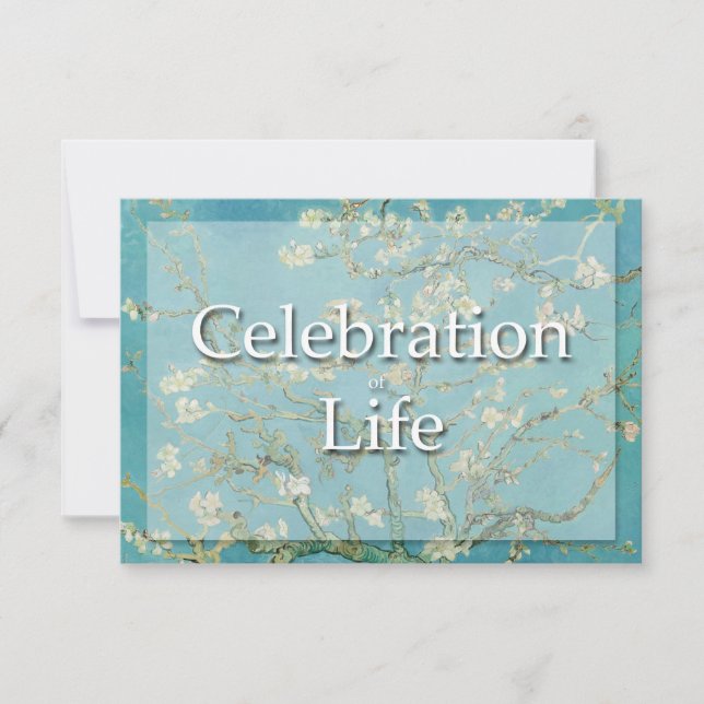 Blossom Van Gogh Feierlichkeiten Ankündigung (Vorderseite)