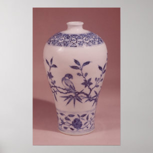 Blossom Vase, Ming Dynastie Poster