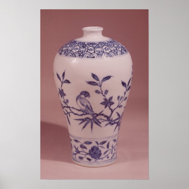 Blossom Vase, Ming Dynastie Poster (Vorne)