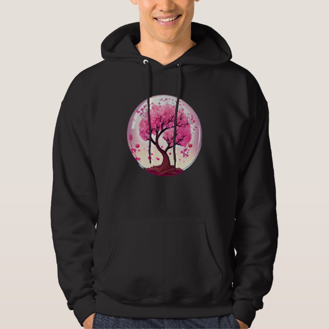 Blossom with Confidence in this Cherry Blossom Glo Hoodie (Vorderseite)