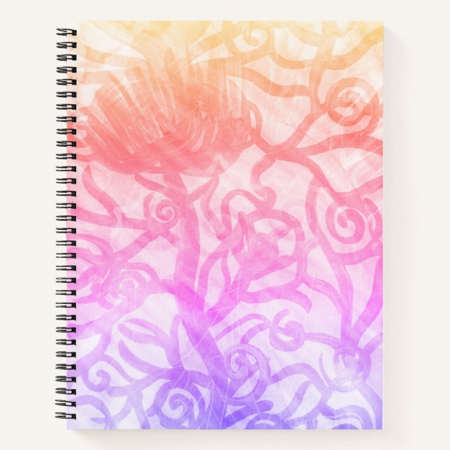 Blossoming - Ipanema Edition Spiral Notizbuch (Vorderseite)