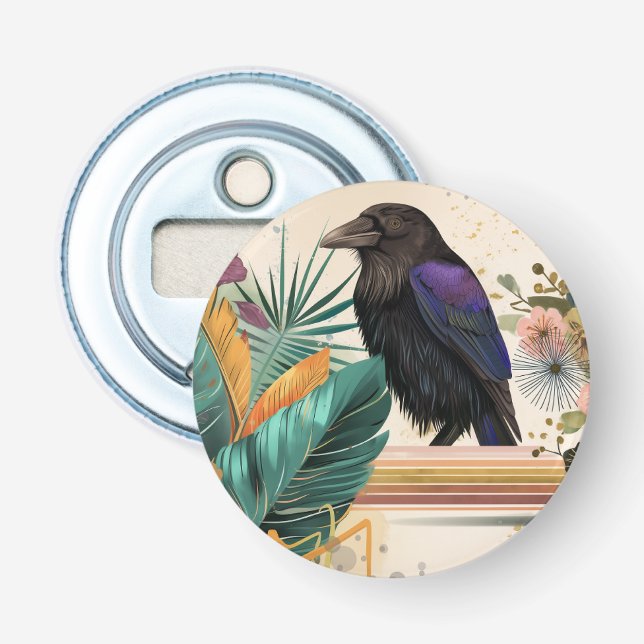 BlossomRaven im Dschungel Flaschenöffner (Vorderseite)