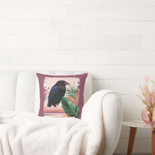 BlossomRaven in Tropical Garden Kissen (Liege)