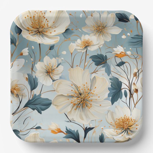 Blossom's Delight Pappteller (Vorderseite)