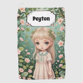 Blossoms Embrace Personalisiert Golfhandtuch