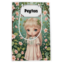 Blossoms Embrace Personalisiert Mittlere Geschenktüte