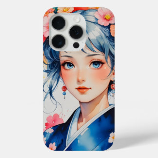 Blossoms in Blue Kimono Case-Mate iPhone Hülle
