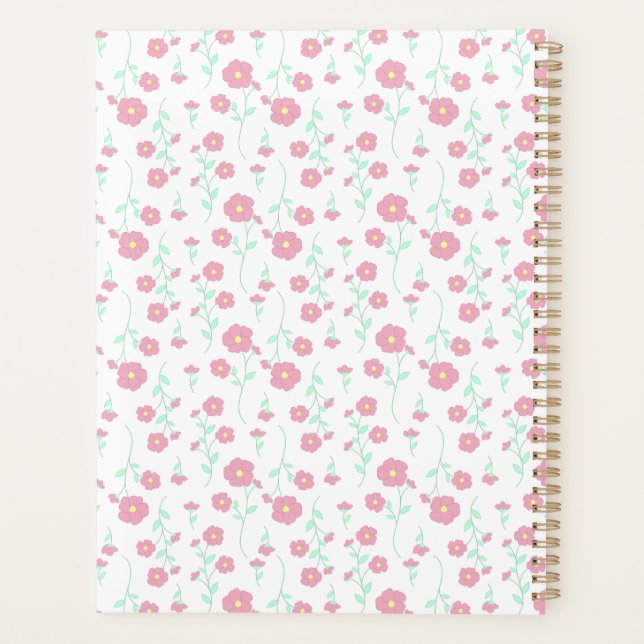 Blossoms Planer (Rückseite)