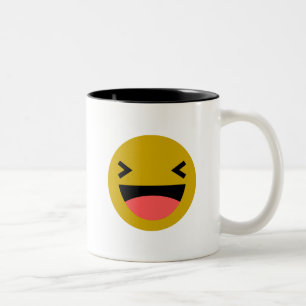 Bloughing/Schwarzes 325 ml Zwei-Ton Tasse