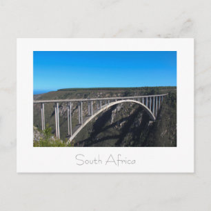 Bloukrans Bridge Tsitsikamma Südafrika Postkarte