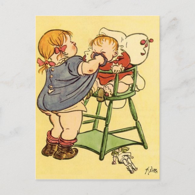 Blow Harder - Zille Postkarte (Vorderseite)