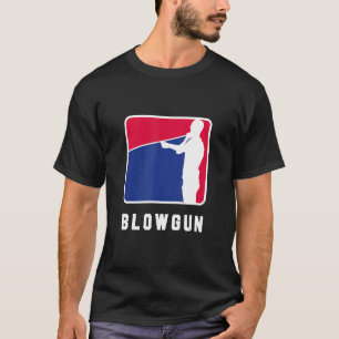 Blowgun Blow Tube Jagdflugzeug Tube Jagdflugzeug T T-Shirt