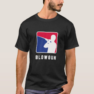 Blowgun Blow Tube Jagdflugzeug Tube Jagdflugzeug T T-Shirt