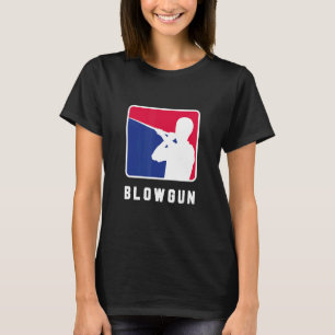Blowgun Blow Tube Jagdflugzeug Tube Jagdflugzeug T T-Shirt