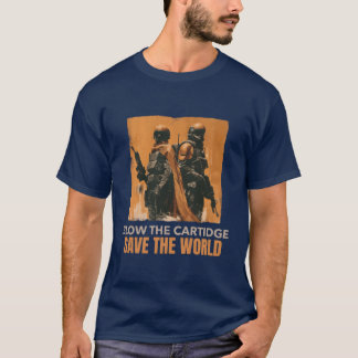 Blowhe Kartusche Rettet die Welt Junge T-Shirt