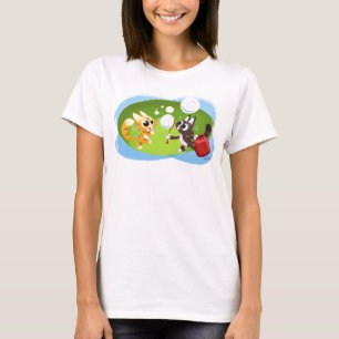 BLOWING BUBBLES CATS VON Jeff Willis T-Shirt