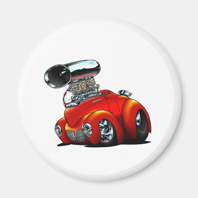 Blown Willys Magnet (Vorne)