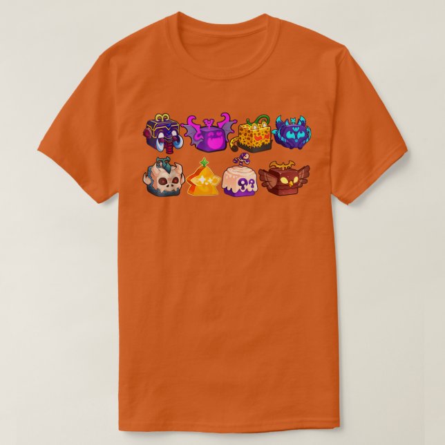 Blox Fruit Game Essential T-Shirt (Design vorne)