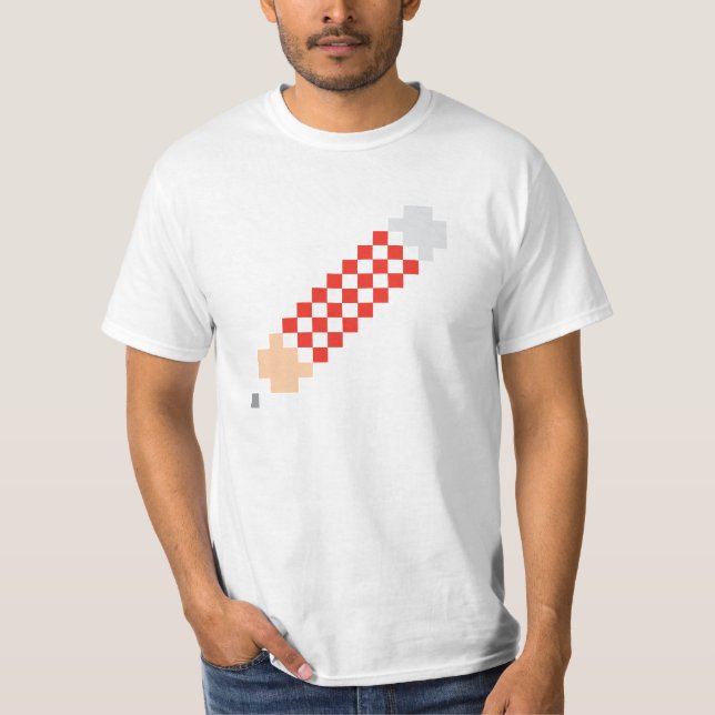 Bloxels Pencil T-Shirt (Vorderseite)