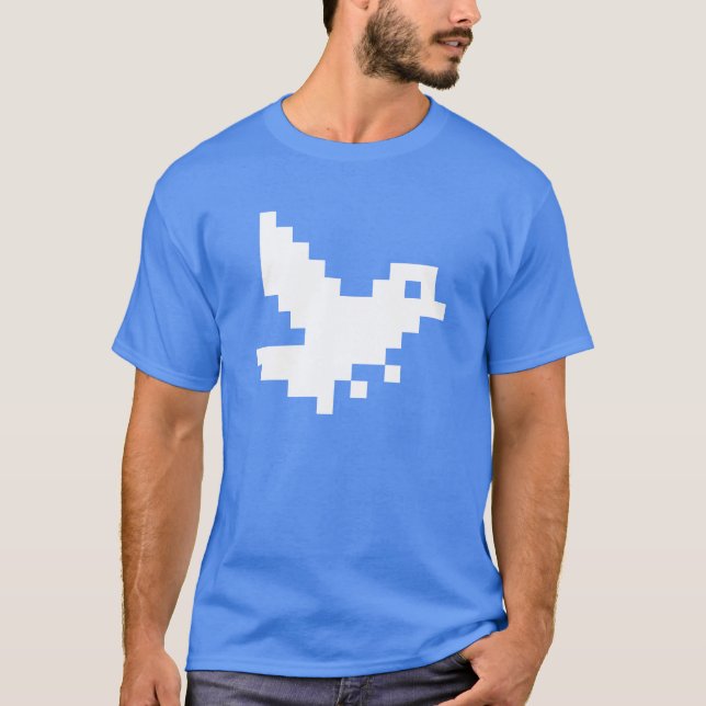 Bloxels Pigeon T-Shirt (Vorderseite)