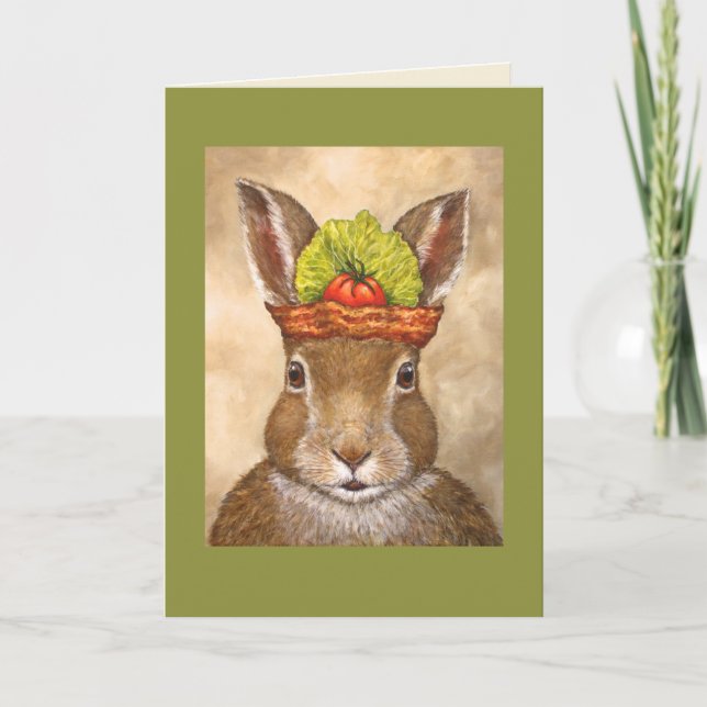 BLT auf einer Bug-Karte Karte (Vorderseite)