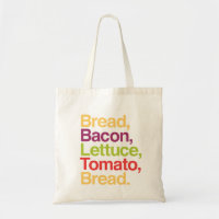 BLT Brot, Speck, Kopfsalat, Tomate, Brot-Tasche