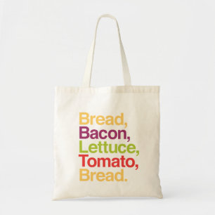 BLT Brot, Speck, Kopfsalat, Tomate, Brot-Tasche Tragetasche