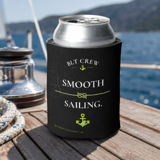 BLT Crew Smooth Sailing Nautisches Design Dosenkühler