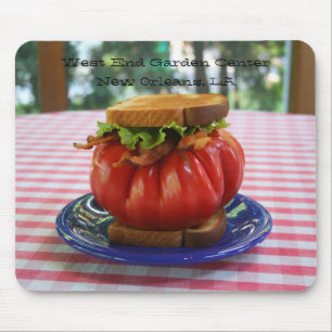 BLT mit einer riesigen Tomate Mousepad