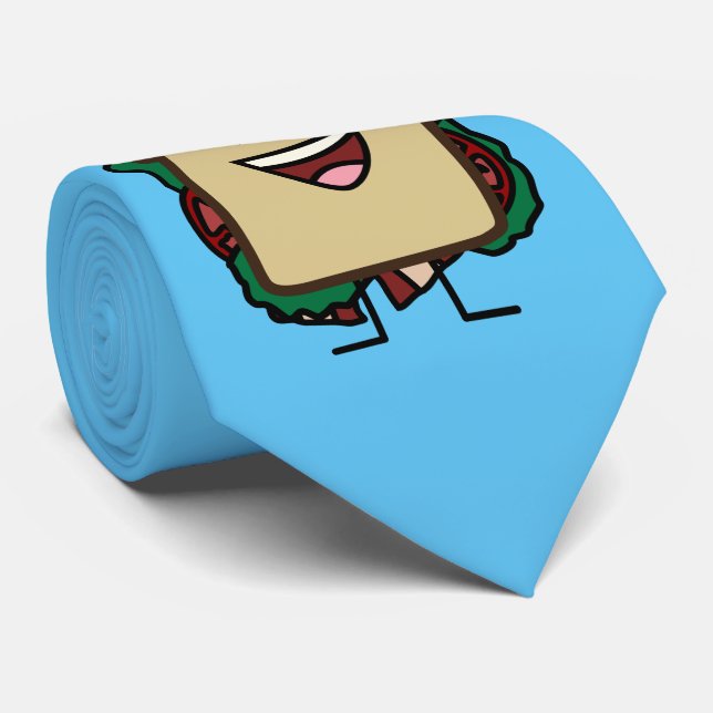 BLT Sandwich-Speck-Kopfsalat-und Krawatte (Gerollt)