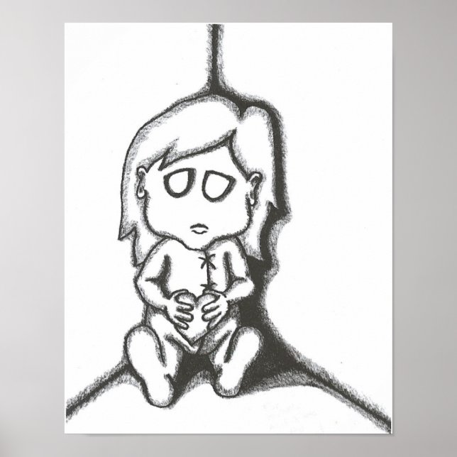 Blu - emotionales Dilemma Poster (Vorne)