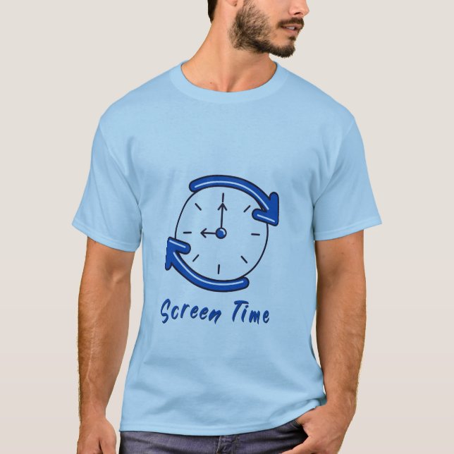 Blu Screen Time! T-Shirt (Vorderseite)